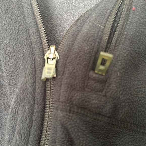 Men's L.L. Bean Full Zip Fleece Lightweight Fall Jacket Size Medium - Picture 4 of 8